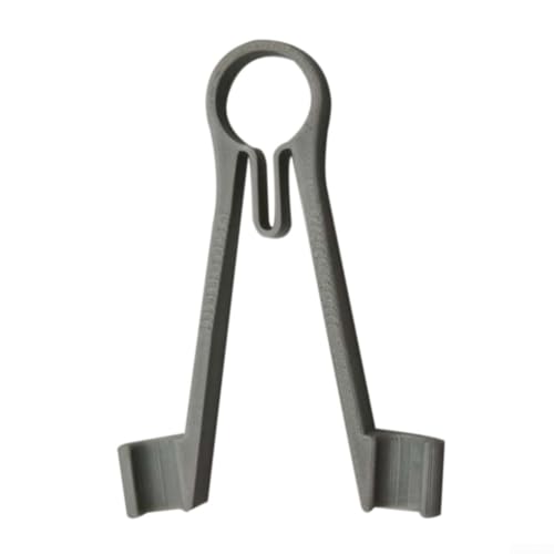 Multimeter Sonde Pinzette 3 Zoll Halter für genaue SMD-Tests mit ergonomischem Anti-Ermüdungs-Design und federbelastetem Mechanismus (grau) von YUANGANG