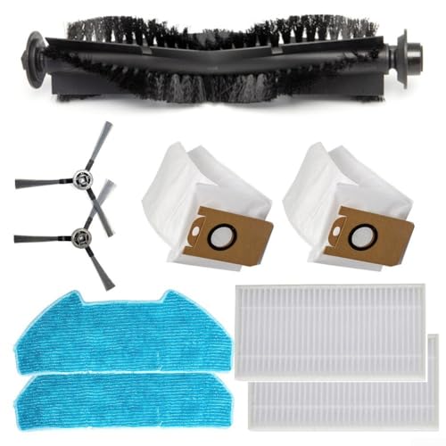 Seitenbürste Filter Mop Tuch Staubbeutel Set, Staubsauger Ersatzteile ForRedkey R10 Roboter Staubsauger Seitenbürste Filter Mop Tuch Staubbeutel Set, Staubsauger Ersatzteile ForRedkey R10 Roboter Staubsauger von YUANGANG