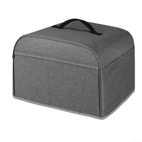 Staubschutz für Luftfritteusen, 300D Oxford-Stoff, staubdicht, mit Aufbewahrungstaschen, für Innengrill, 36 x 34 x 25 cm (grau) von YUANGANG