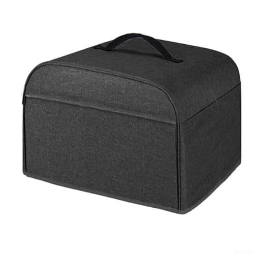 Staubschutz für Luftfritteusen, 300D Oxford-Stoff, staubdicht, mit Aufbewahrungstaschen, für Innengrill, 36 x 34 x 25 cm (schwarz) von YUANGANG