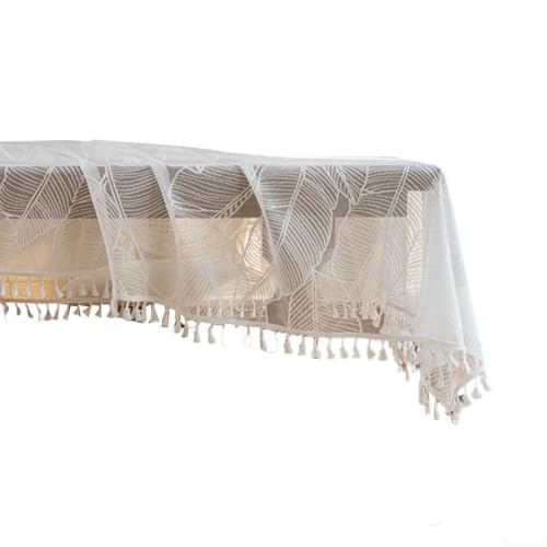 Stilvolle Vintage-Blumenspitzen-Tischdecke verschönert Ihren Essbereich mit Eleganz (C) von YUANGANG