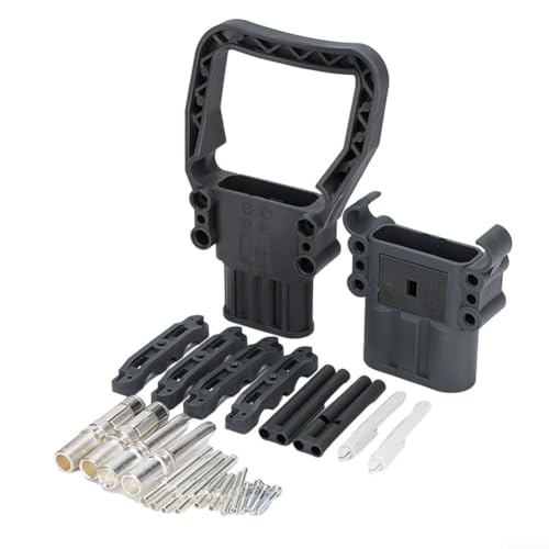 YUANGANG Gabelstapler-Stromanschluss 80/160/320 A Hochstrom-Gabelstapler-Anschluss Lithium-Batterie-Ladestecker Elektrowagen (160 A weiblich + männlich) von YUANGANG