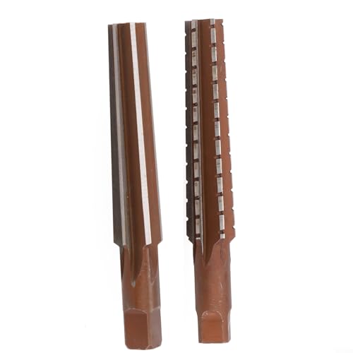 YUANGANG MT 12345 für MORSE Kegelhandreibahle Set Schneiddrehmaschine Drehwerkzeuge mit Aufbewahrungsbox Wendeschneidplatten Messerschneider Werkzeug Hartmetalleinsätze für Präzisionsbearbeitung (MT1 von YUANGANG