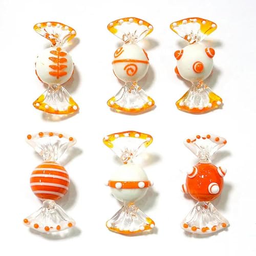 YUANGUIHUI 6 Stück Glas Süßigkeiten Süßigkeiten Weihnachten Party Zuhause Weihnachtsdekorationen Ornamente Geschenke von YUANGUIHUI