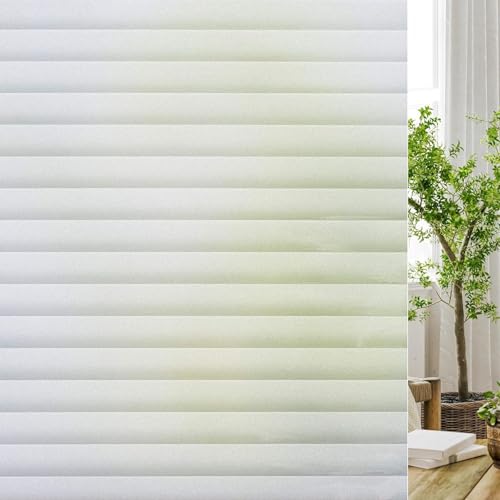 Fensterfolie Selbsthaftend Blickdicht 140 x 100 cm Wärmeisolierung Reflektierende Anti UV Fensterfolie Wärmeisolierung Sonnenschutzfolie für Büro Und Haus, Streifen Fensterfolie Selbsthaftend Blickdicht 140 x 100 cm Wärmeisolierung Reflektierende Anti UV Fensterfolie Wärmeisolierung Sonnenschutzfolie für Büro Und Haus, Streifen von YUANWAN