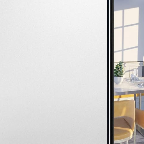 Fensterfolie Selbsthaftend Blickdicht 80 x 700 cm Uv-Schutz Folie Sichtschutz Hitze Uv-Schutz Sichtschutzfolie Dekofolie Statisch Haftend Folie für Büro Und Haus, weiß matt Fensterfolie Selbsthaftend Blickdicht 80 x 700 cm Uv-Schutz Folie Sichtschutz Hitze Uv-Schutz Sichtschutzfolie Dekofolie Statisch Haftend Folie für Büro Und Haus, weiß matt von YUANWAN