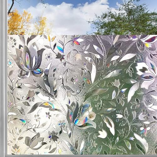 Sonnenschutzfolie Fenster 70 x 100 cm Anti-Uv Wärmeisolierung Anti-Uv Sichtschutz Wärmeisolierung Verdunkelungsfolie Aussen Sichtschutzfolie für Büro Und Haus, Tulpe Sonnenschutzfolie Fenster 70 x 100 cm Anti-Uv Wärmeisolierung Anti-Uv Sichtschutz Wärmeisolierung Verdunkelungsfolie Aussen Sichtschutzfolie für Büro Und Haus, Tulpe von YUANWAN