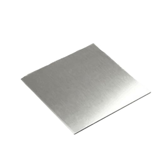 1 Stück hochreine Eisenplatte Fe 99,9% reine Eisenfolie dünnes Eisenblech Eisenwafer/Flocke/Block for wissenschaftliche Forschung(1mm) von YUANYAO