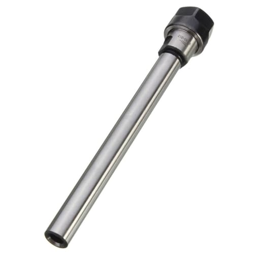 C8 R8 ER11 C10 c12 c16 c20 ER-Spannfutter 100 150L Tiefbearbeitungs-Spannzangenfutter mit geradem Schaft und Verlängerungsstange for CNC-Fräsen(C12-ER11A-100L) von YUANYAO