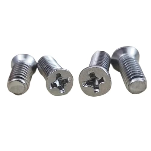 YUANYAO 304 Stahl Kleiner Kopf M5 KM Senkkopfantrieb flaches Kreuz Hardware-Schraube Bolzen Computer Notebook SSD-Schraube(Size:M5x10 D7) von YUANYAO