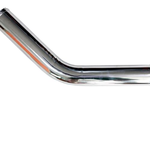 YUANYAO Einlass aus Aluminiumlegierung, gerade/L, 45 °, 90 °, U-Typ, Aluminiumrohr, Einlassrohr mit Turbolader und Ladeluftkühlung(S Pipe 57mm) von YUANYAO