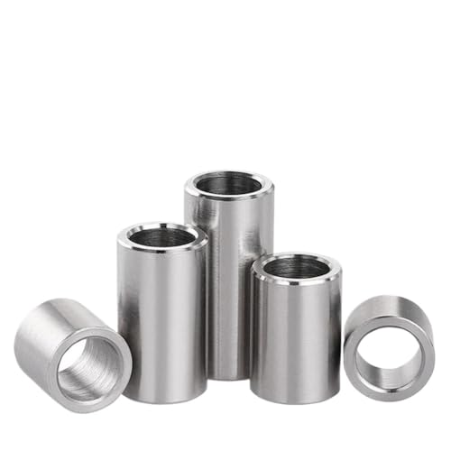 YUANYAO M15 M16 M17 M18 M20 304 Edelstahl Buchse Unterlegscheibe Dichtung Ohne Gewinde Runde Hohl Abstandshalter Distanzhülse Außendurchmesser 17-30mm(16x20x7mm (5pcs)) von YUANYAO