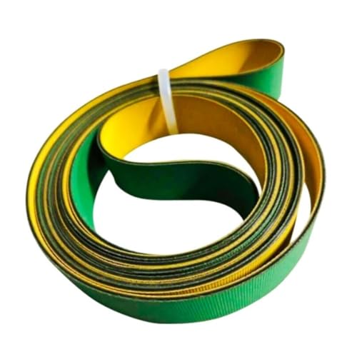 Umfang: 610 x 15 x 2 mm – 650 x 15 x 2 mm, gelbgrünes Nylon-Basisband, Hochgeschwindigkeits-Förderband, Flachriemen(650x15x2mm) von YUANYAO