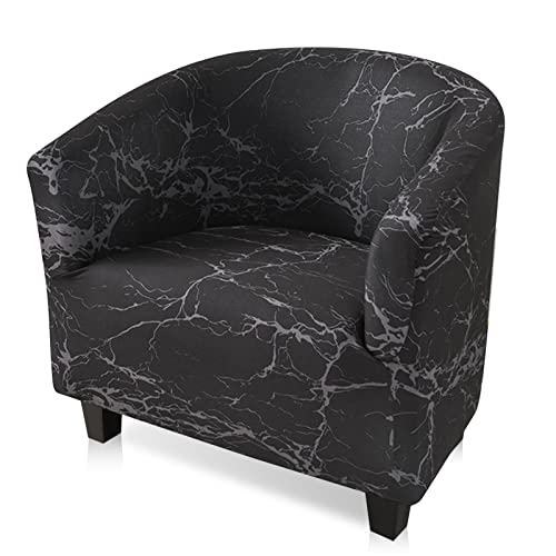 YUANZ Abdeckung für Clubsessel, hochelastischer Wannensessel-Bezug, Universal-Spandex-Muster, Sessel, Sofabezug, Couch-Schonbezug für Wohnzimmer, Club-Bartheke (F) von YUANZ