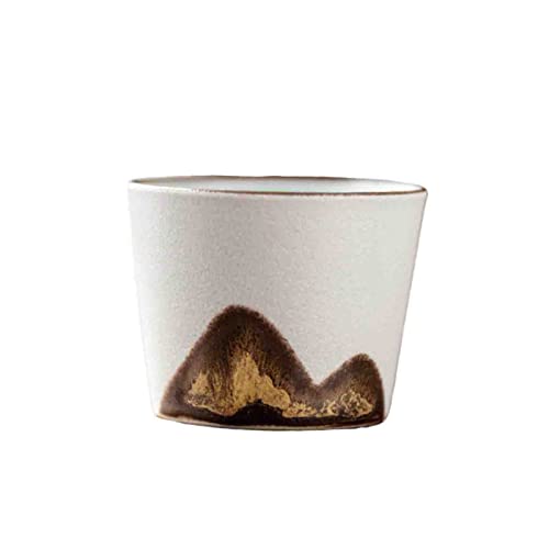 1pcs Chinese Retro Pottery Teetasse Exquisite Handmade Ceramic Tea Bowl Travel Meditation Cup Pu'er Master Cup Tea Set Accessories 1pcs Chinese Retro Pottery Teetasse Exquisite Handmade Ceramic Tea Bowl Travel Meditation Cup Pu'er Master Cup Tea Set Accessories von YUANstore