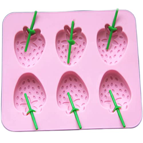 Erdbeer-Eiswürfelform aus Silikon für die Küche, kann wiederverwendet werden. von YUANstore