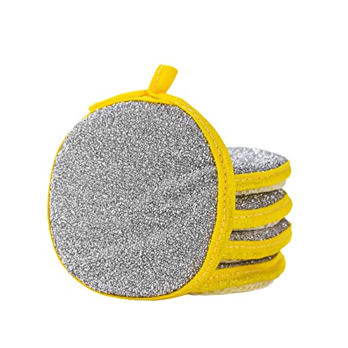 YUANstore 5/10 Stück doppelseitiger Geschirrspülschwamm Pfanne Topf Geschirr Spülschwämme Haushaltsreinigungswerkzeuge Küche Geschirr Spülbürste von YUANstore