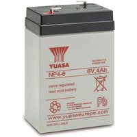 Yuasa - Blei-Akkumulator NP4-6, 6 V-/4 Ah von YUASA