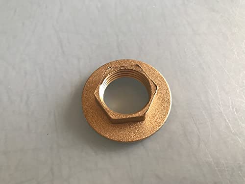 1/2" Befestigungsmutter aus Messing und Kunststoff for Fischtank, Weinfass, Rohr und Wasserhahn – erhältlich in 2er-, 3er-, 5er- oder 10er-Packung(2 Pcs 4) von YUBAOLI