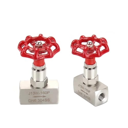 1 Stück J13W-160P Hochdruck-Instrumentenventil aus Edelstahl – DN6/10/15/20/25 Unterdrückungsventil mit Innengewinde for Gaswerkzeuge(304 Dn10 3/8) von YUBAOLI