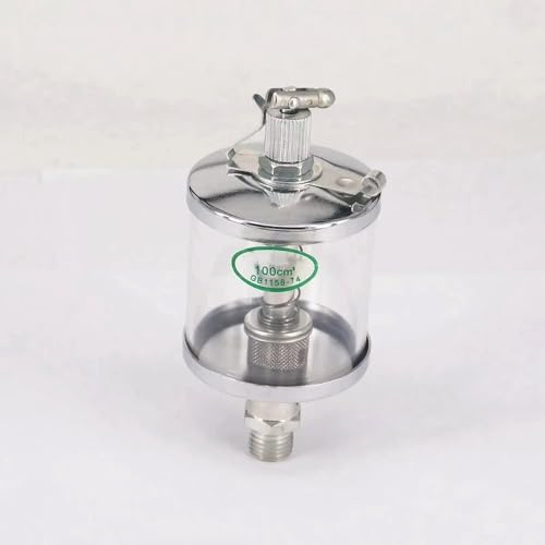 1 Stück M6 M8 M10 Tropfölbecher-Öler 16 ml mit Schauglas und Nadelventil for Motoren(M6x1 16ml) von YUBAOLI