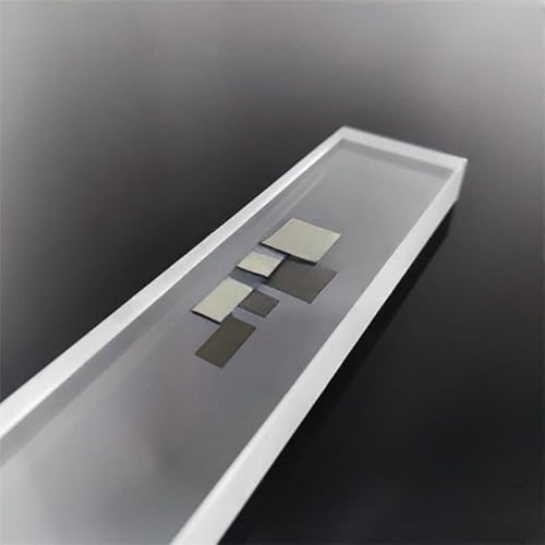 1 Stück leitfähige Siliziumkarbid-SiC-Plättchen – 10 x 10 mm Einkristallsubstrat for Halbleiteranwendungen(T: 1000μm 4H-N Conduction Type) von YUBAOLI