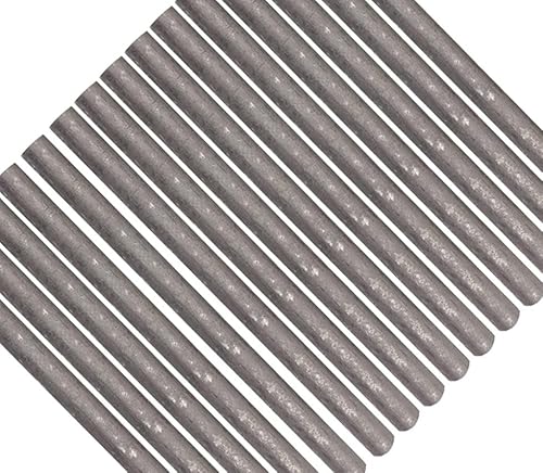 99,9% reine Graphitstäbe – 10 Stück Elektrodenzylinder mit hoher Dichte for Metallurgie, Elektronik und mehr(L 200mm) von YUBAOLI