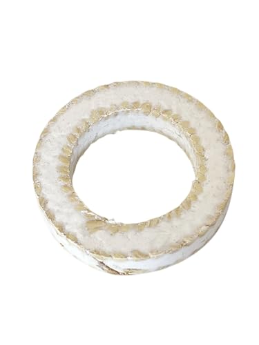 PTFE Fiber Mixed Braided Gland Packing - 10Pcs Wear-Resistant Sealing Material for Extreme Conditions(OD80*ID60*10mmT) von YUBAOLI