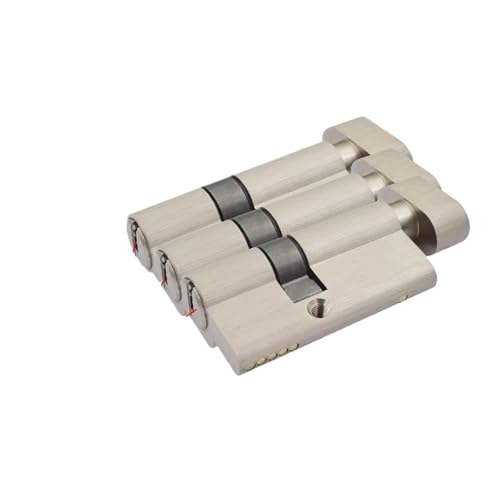 Standard-Schließzylinder aus Messing – Hauptschlüssel for Türschlösser im Innen- und Außenbereich – 90 mm Sicherheitszylinder zur Diebstahlsicherung(Double-end,90mm 3PCS) von YUBAOLI