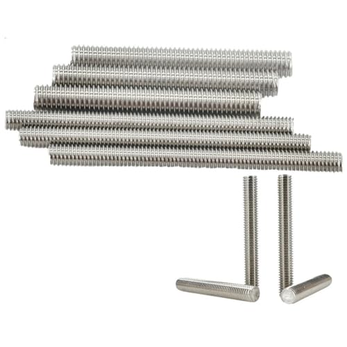 Vollgewindestangen aus Edelstahl 304 – M3 M4 M5 M6 – Längen von 20 mm bis 500 mm – Vielseitige Bolzen und Schrauben(110mmxm5 2Pcs) von YUBAOLI