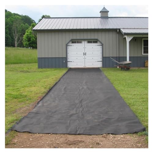 YUBAOLI 7OZ Vlies-Geotextilgewebe for Einfahrten und Erosionskontrolle – Drainagelösung for die Landschaftsgestaltung(2mx25m/6.5ftx82ft WxL) von YUBAOLI
