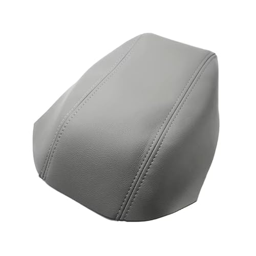 YUBEIER Für Volvo S70 V70 C70 1993–1996 1997 1998 1999 2000 2001 Mikrofaser-Leder Auto Center Control Armlehne Box Abdeckung Aufkleber Trim (grau) von YUBEIER