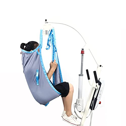Patientenlifter, Ganzkörper-Gurtlifter, Patientenlifter, Tragegurt, Treppenrutsche, Transfergurt für den Transfer vom Bett zum Rollstuhl-Duschstuhl, aus Netzgewebe mit Toilettenschlaufe-Design (b Patientenlifter, Ganzkörper-Gurtlifter, Patientenlifter, Tragegurt, Treppenrutsche, Transfergurt für den Transfer vom Bett zum Rollstuhl-Duschstuhl, aus Netzgewebe mit Toilettenschlaufe-Design (b von YUBING
