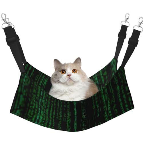 YUBVCF Hacker Era weiches Haustierbett für Frettchen, Kätzchen, Welpen, kleine Hunde, verstellbarer Gurt YUBVCF Hacker Era weiches Haustierbett für Frettchen, Kätzchen, Welpen, kleine Hunde, verstellbarer Gurt von YUBVCF