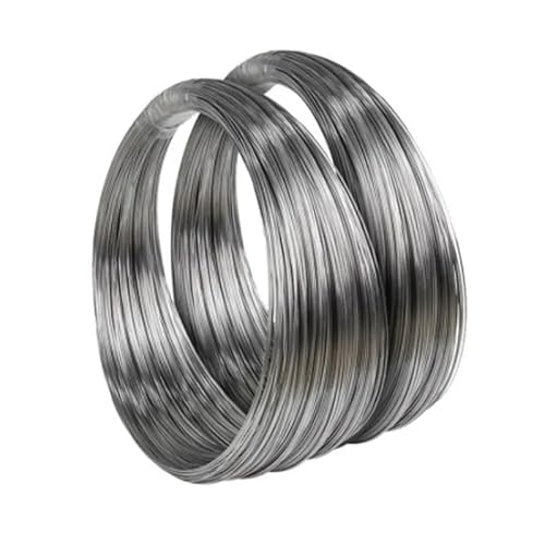 YUCHUANGYE Drahtseil Federstahldraht, 304 Edelstahl, Federstahldraht, Einzelstrang, elastische Scheibe, Stahldraht, Zubehör, Durchmesser 0,4 mm – 2 mm Stahlseil(1.8mm,10 Meters) von YUCHUANGYE
