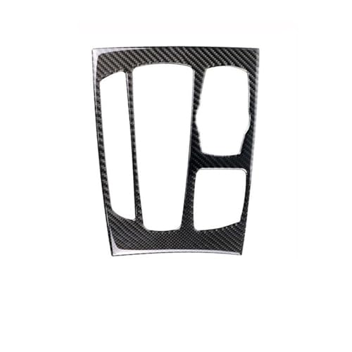 YUCHUANGYE Interieurleisten Carbon Fiber Car Center Control Gear Shift Panel Cover Aufkleber Dekoration passend for BMW X5 F15 X6 F16 Auto Interior Tuning Zubehör Interieur Dekor Carbon(2) von YUCHUANGYE