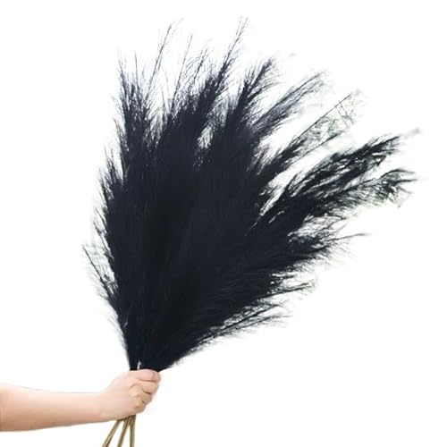 YUCHUANGYE Pampasgras Deko 1Pc 120cm Künstliches Pampasgras Dekor Gefälschte Reed Simulation Blume Reed for Hochzeit Party Home Garten DIY Gefälschte Pflanze Dekoration Trockenblumen(L07) von YUCHUANGYE