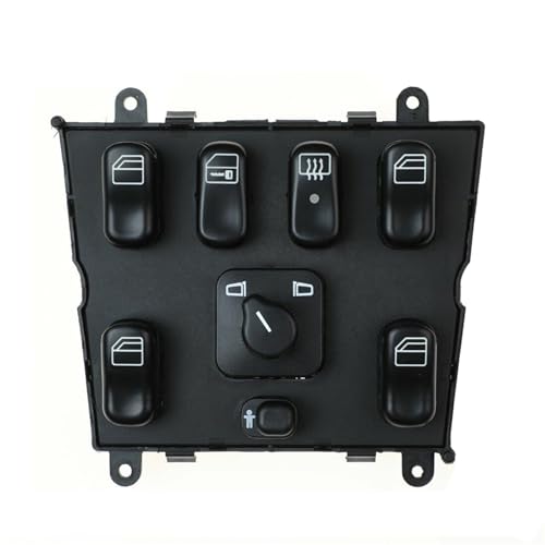 Fensterheberschalter für Benz ML320 1998-2003 ML500 2002-2003 ML55 für AMG 2000-2003 Power Master Fensterschalter ML430 1999-2001 1638206610 Autofensterschalter von YUCHUJCGSS