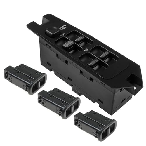 Fenstersteuerung Schalter 96179137 Für Daewoo Für Nexia N100 N150 Für Saloon Power Master Fensterheber Schalter Auto Styling 96179135 96210779 96179136 Fensterheber (Color : Set) von YUCHUJCGSS