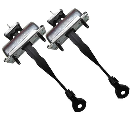 YUCHUJCGSS Auto Vordertürscharnier Für Ford Für Explorer Für Polizei 2011-2018 1/4PC Vorne Hinten Links Rechts Tür Scharnier Stop Überprüfen Strap Limiter Türfangband(2PCS Front) von YUCHUJCGSS