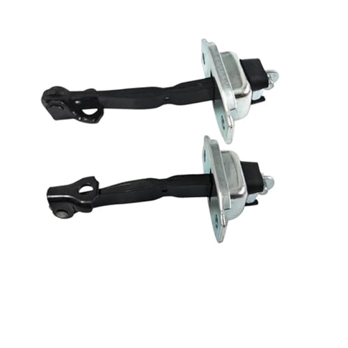 YUCHUJCGSS Auto Vordertürscharnier Für Toyota Für Camry 2006 2007 2008 2009 2010 2011 Auto Tür Bremse Überprüfen Stopper Limiter 68610-06080 68630-06070 Türfangband(BlackSilver Front) von YUCHUJCGSS