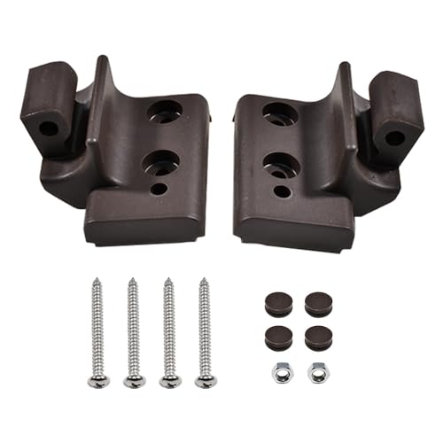 YUCKMZ Dachfenster Griffkonsole Set AF/BA 2skt Ersatzteil Kompatibel mit Braas Atelier-Fenster Braun von YUCKMZ