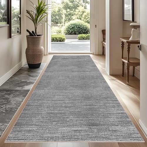 Rutschfeste Maschinenwaschbare Fußmatte 40 x 80 cm flurteppich läufer lang Flurteppich Wohnzimmer Teppich Küchenteppich Läufer für Eingang Küche Schlafzimmer Wohnzimmer, Schmutzfangmatte Innen von YUEAENK