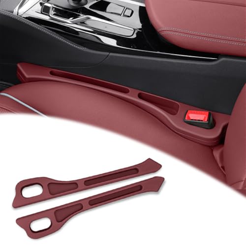 YUEDAM 2 Stück Autositz Spaltfüller für BMW X1 New Energy Sources 2017-2020 with net Pocket on The Right Side, Autositz-Gap-Stecker Sitzseite Auslaufsichere Steckstreifen Sitzlückenfüller Zubehör von YUEDAM