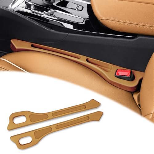 YUEDAM 2 Stück Autositz Spaltfüller für BMW X1 New Energy Sources 2017-2020 with net Pocket on The Right Side, Autositz-Gap-Stecker Sitzseite Auslaufsichere Steckstreifen Sitzlückenfüller Zubehör von YUEDAM