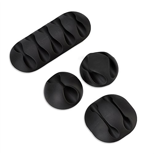 YUEHISY 10pcs Universal Adhäsive Kabelclips, Starker Hold -Kordorganisator für Desk Office Desktop -Kabelmanagement von YUEHISY