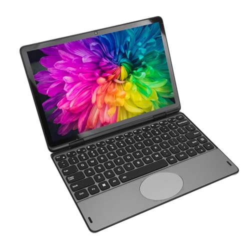 YUEHISY 11 -Zoll -Touchscreen -Laptop, 360 -Grad -Flip -Cabrio -Laptop -Computer, 8 GB DDR4 512G M.2 SSD, Doppelband -WiFi, Fingerabdruck -Entsperren, 3,40 GHz für die Arbeit (EU-Stecker) von YUEHISY