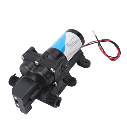 YUEHISY 12 V DC -Pumpe, Selbstpriming Elektrische Zwerchfellpumpe mit Nebelreinigungsfunktion für RV Yacht Marine Car Wasserübertragung von YUEHISY