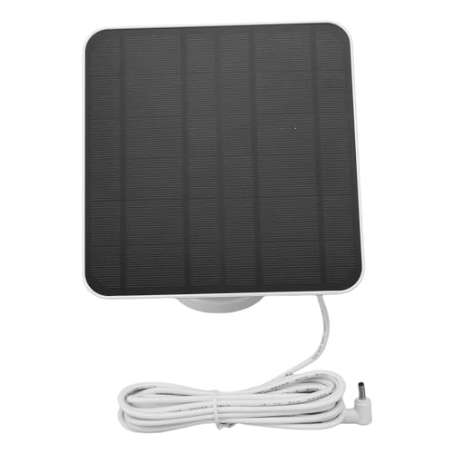 YUEHISY 12W Solarpanel für Ring Spotlight Cam Plus Pro, IP65 Water Proof Solar Ladegerät mit 9,8ft -Kabel, DC USB C Micro USB -Anschluss von YUEHISY