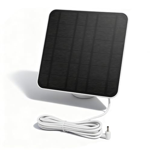YUEHISY 2 Pack -Solarladegerät für Ringkamera, 12 W Hohe Ausgangsmonokristalline Siliziumplatte, 9,8 Fuß Langes Kabel für Ring -Spotlight Cam YUEHISY 2 Pack -Solarladegerät für Ringkamera, 12 W Hohe Ausgangsmonokristalline Siliziumplatte, 9,8 Fuß Langes Kabel für Ring -Spotlight Cam von YUEHISY